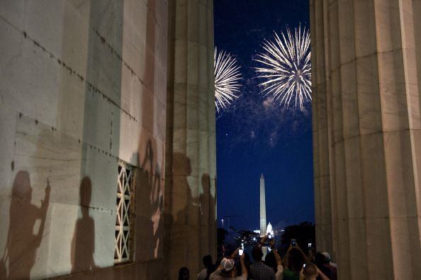 America celebrates the Fourth of July