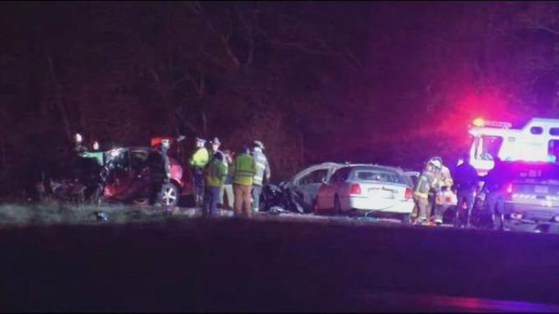 A family survived a fiery wrong-way crash on I-495 in Massachusetts thanks to good Samaritans who stopped to help.