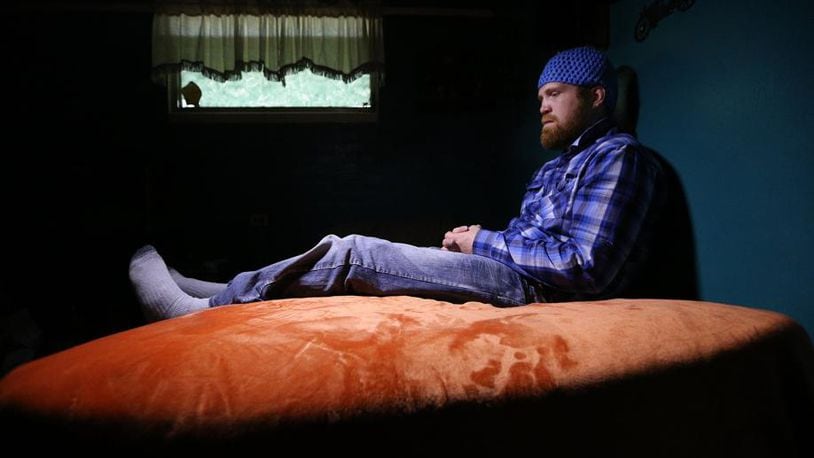 Daniel Barfield, 33, who was just released from prison after serving the last 9 years of his 20 year sentence in solitary confinement, sits on the bed in his bedroom at his mother’s home on Thursday, Dec 20, 2018, in Bainbridge. Barfield discussed the human toll of being locked up in isolation for such an extended period of time. (Photo: Curtis Compton/The Atlanta Journal-Constitution)
