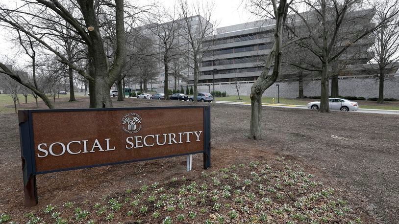 The Social Security Administration’s main campus is seen in Woodlawn, Md. Millions of Social Security recipients and federal retirees will get only tiny increases in benefits next year, the fifth year in a row that older Americans will have to settle for historically low raises.