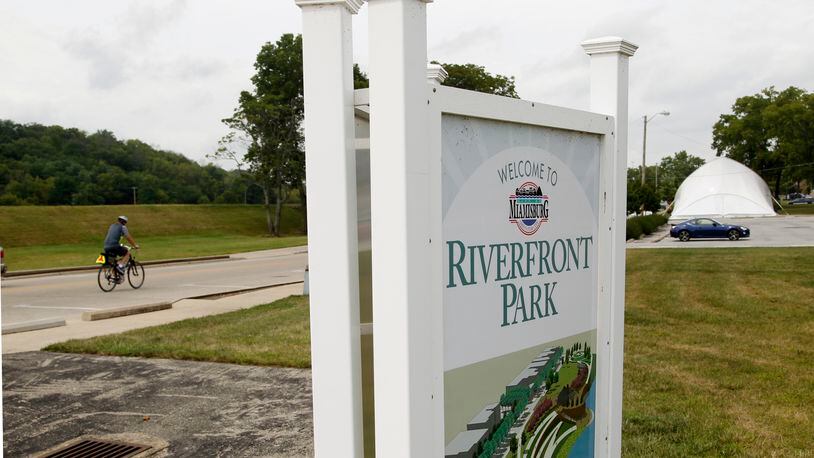 Riverfront Park will be a centerpiece of Miamisburg bicentennial celebrations this year. FILE PHOTO