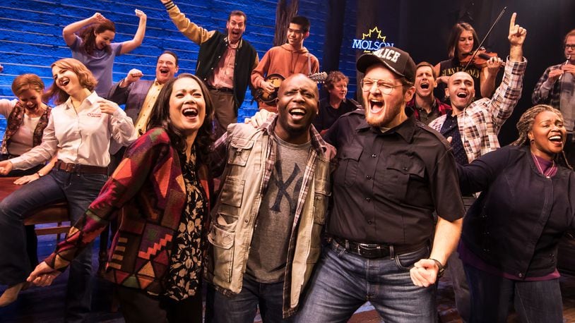 “Come From Away,” written by Tony Award nominees Irene Sankoff and David Hein, is presented by Dayton Live at the Schuster Center in Dayton, Wednesday through Sunday, April 6-10.