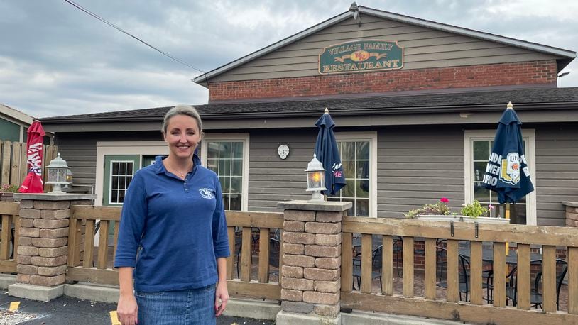 The Village Family Restaurant, a decades-old establishment in Waynesville serving homemade fare, is for sale. Owner Lacie Sims (pictured) is ready to spend more time with her grandchildren. NATALIE JONES/STAFF