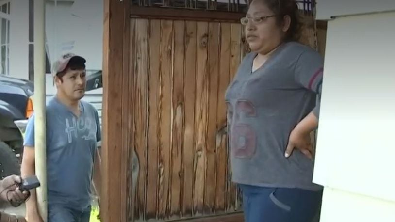 A family in Centralia, Wash. claims their neighbor forced them to recite the Pledge of Allegiance and do chores in a video shared on Facebook live.