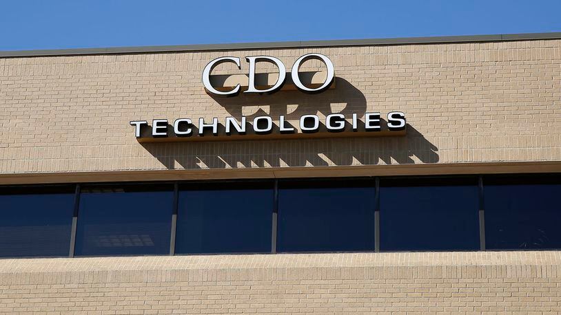 The Air Force Material Command at Wright-Patterson Air Force Base spent more than $17,7 million with CDO Technologies in Dayton during fiscal year 2016. FILE