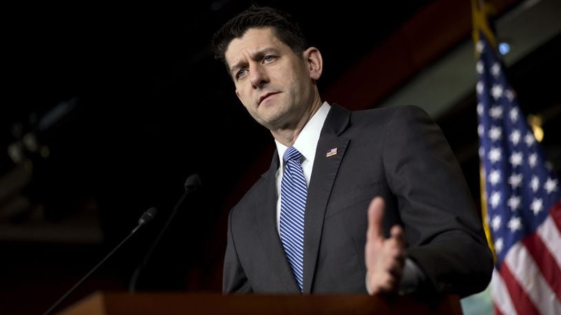 House Speaker Paul Ryan, R-Wis., held fundraisers in Columbus, Cincinnati and Dayton this past week in districts that have been safe in recent elections. Ryan’s presence is seen as an indicator that some congressional races will be more competitive this year. (Eric Thayer/The New York Times)