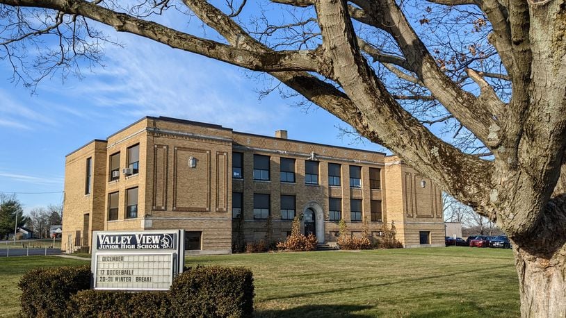 Valley View Local Schools: Currently in use as the Valley View Junior High, this building, located in Farmersville, Ohio, was constructed in 1923 as the home of the Farmersville Wildcats.