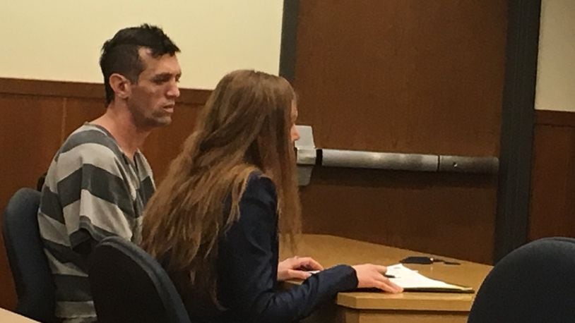 Jamie Banks, of Middletown, was represented by attorney Kathleen Batliner during his hearing Wednesday in Middletown Municipal Court.