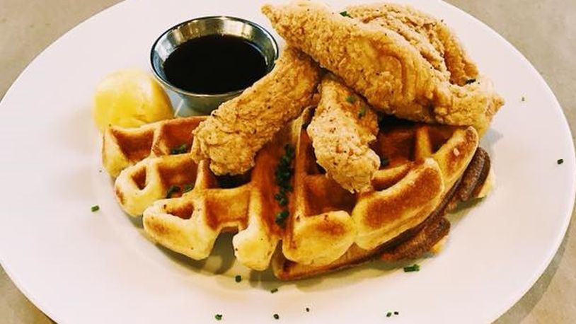 Gluten-free Chicken & Waffles at Table 33. Photo from Table 3 Facebook page