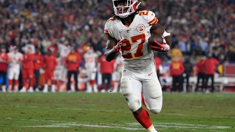 Kansas CIty Chiefs running back Kareem Hunt was released by the team Friday night.