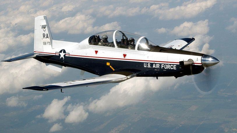 RANDOLPH AIR FORCE BASE, Texas — The T-6A Texan II is phasing out the aging T-37 fleet throughout Air Education and Training Command. (Air Force photo by Master Sgt. David Richards)