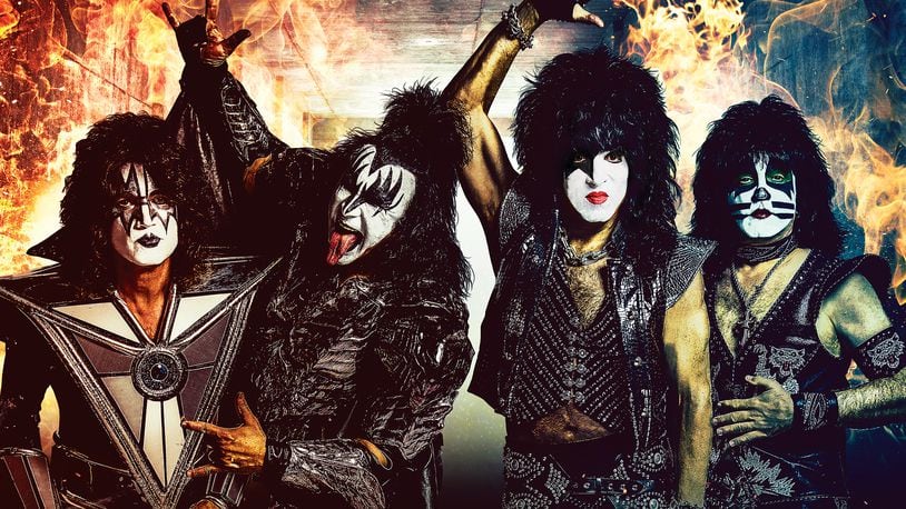 KISS will kick off the 13th and final leg of its “End of the Road” farewell tour in Cincinnati October 19. JEN ROSENSTEIN/CONTRIBUTED