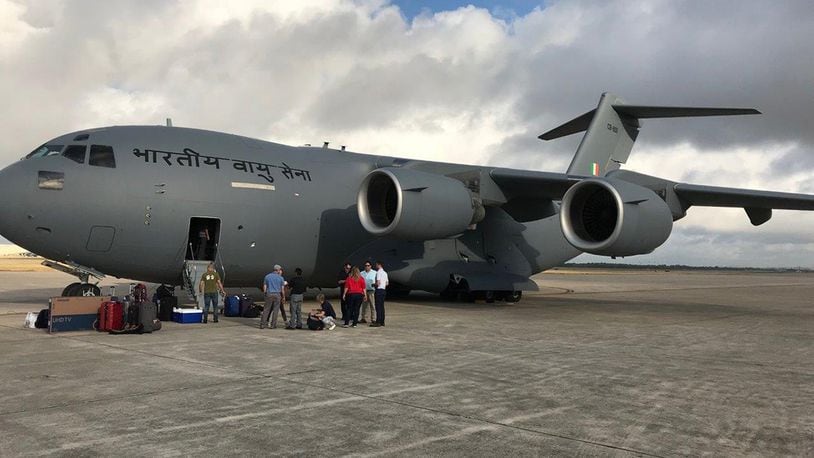 The Air Force Life Cycle Management Center delivered the last available C-17 to the Indian Air Force Aug. 22. (Courtesy photo)