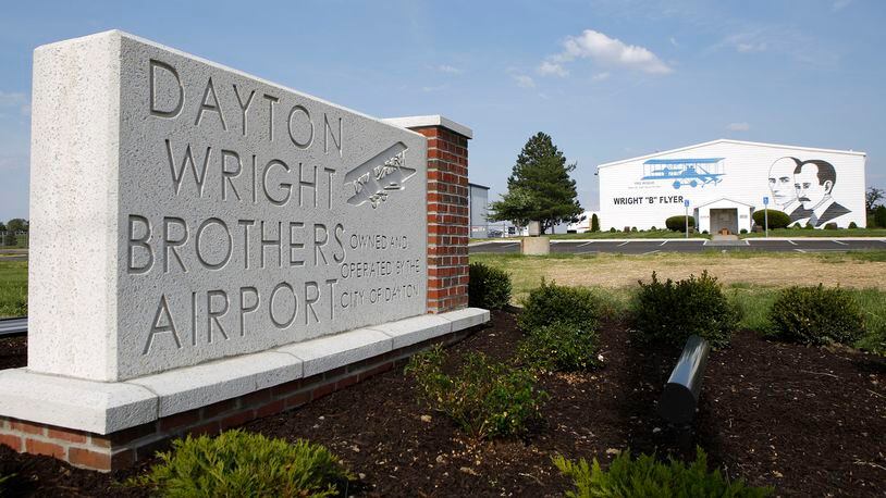 The height restriction for buildings at Dayton-Wright Brothers Airport in Miami Twp. has been changed from 40 to 50 feet. TY GREENLEES / STAFF