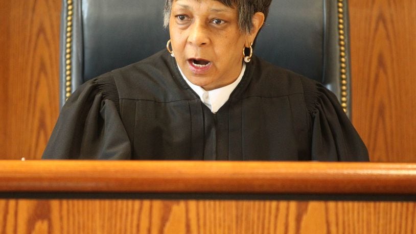 Judge Denise Cross works a domestic relations trial.Holidays and vacation account for nearly a third of the working days on the calendar of Montgomery County Domestic Relations Judge Denise Cross, according to an investigation by the Dayton Daily News. This is roughly twice the time off taken by fellow Domestic Relations Judge Timothy Wood. But how it compares to other judges is unclear because there is little oversight of how many days any county elected official spends in the office, the newspaper found. JIM WITMER / STAFF