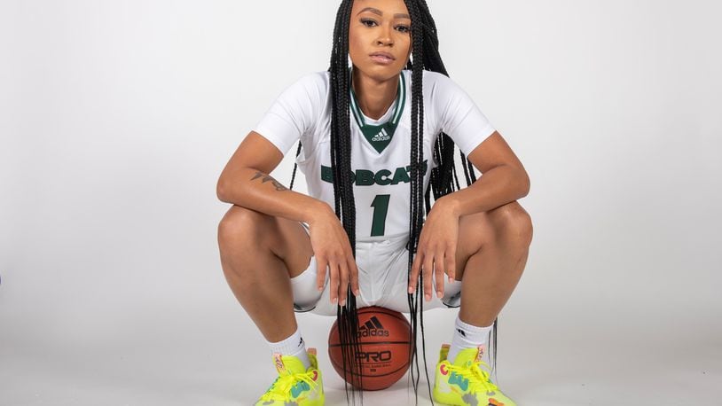 Dayton native Cece Hooks is the reigning Mid-American Conference Player of the Year for the Ohio Bobcats. Ohio University photo