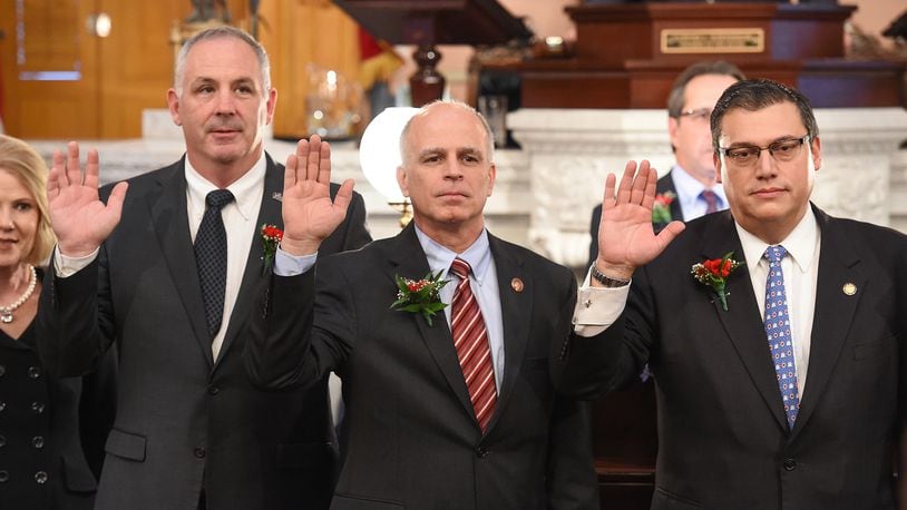 State Representative Kyle Koehler (R-Springfield) Tuesday was sworn in as a member of the Ohio House of Representatives for the 132nd General Assembly. He represents the 79th Ohio House District, which includes Springfield and other portions of Clark County. CONTRIBUTED