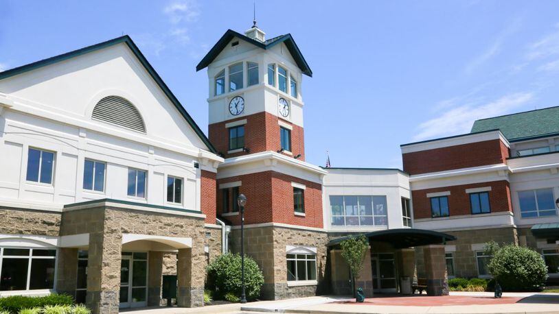 Monroe is building a new facility to house its police department, which the city says has outgrown its current headquarters at the Monroe City Building (pictured).