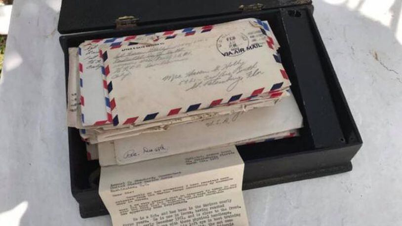 The wartime letters between Sgt. Warren Holly and his sweetheart, Jean Holly, are dated more than 60 years ago.