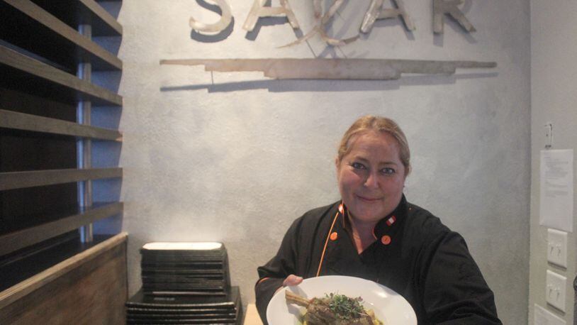 Salar Restaurant and Lounge and chef/owner Margot Blondet will host an April World Tour Wine Dinner later this month. FILE