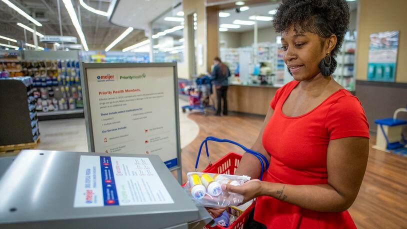 Meijer now has secure dropoffs at every pharmacy for excess or expired opioids and other drugs.