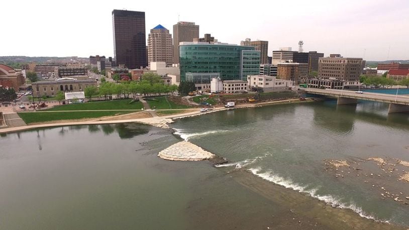 A new master plan for Dayton’s river front is nearly complete and includes several big ideas to transform the area. TY GREENLEES/STAFF