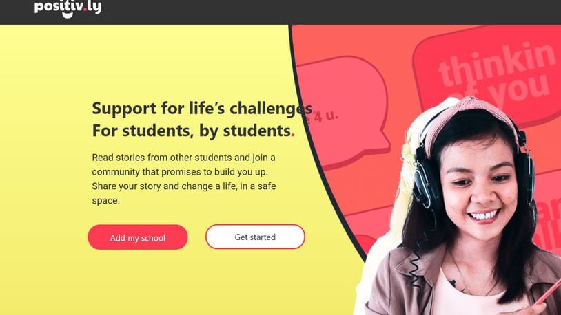 Positiv.ly has a new investor, CareSource, which announced a sponsorship of the teen mental health app. CONTRIBUTED