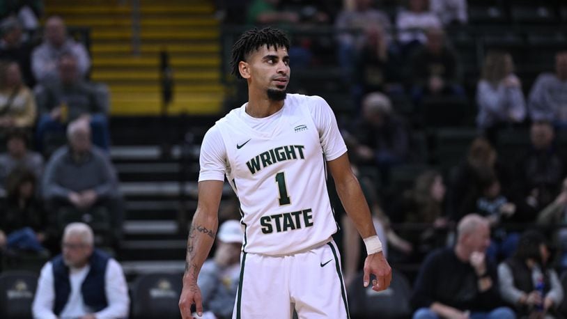 Wright State's Trey Calvin on Monday was named all-Horizon League first team for the second straight season. Joe Craven/Wright State Athletics