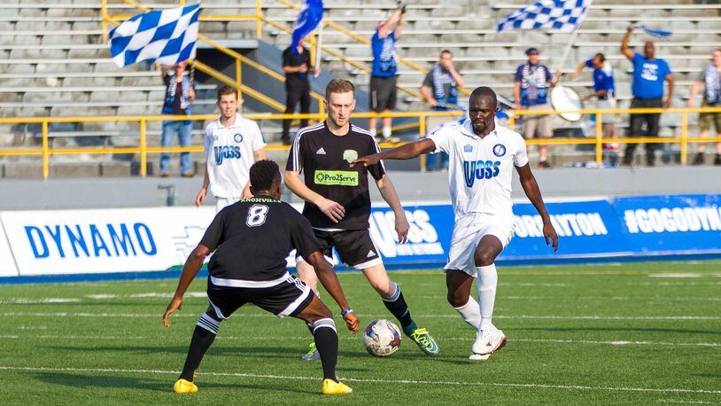 Defensive midfielder Baye Kébé made his Dayton Dynamo debut midway through the 2016 season. He has international experience as a former member of the Senegal National Team and Spartak Moscow. CONTRIBUTED