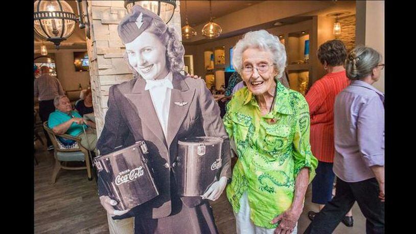 Sybil Peacock Harmon, then a 24-year-old nurse, started working for Delta in 1940.