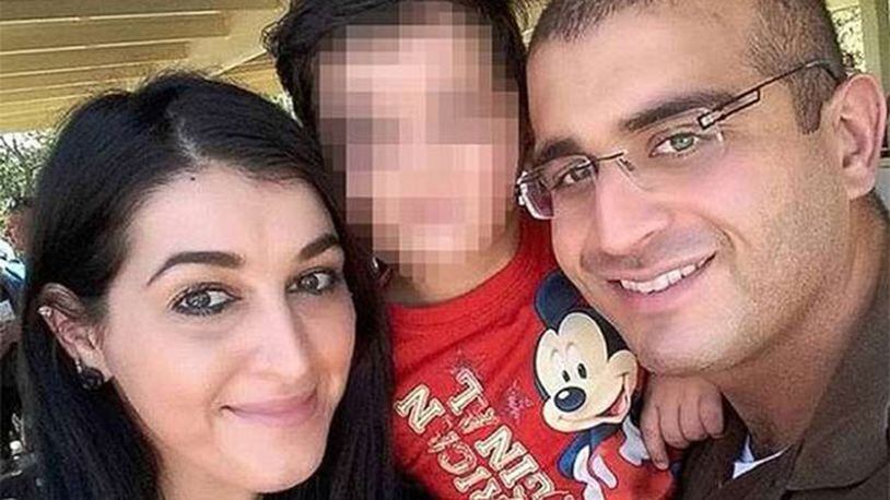 Orlando shooter Omar Mateen, right, with his wife, Noor Zahi Salman. (Contributed)