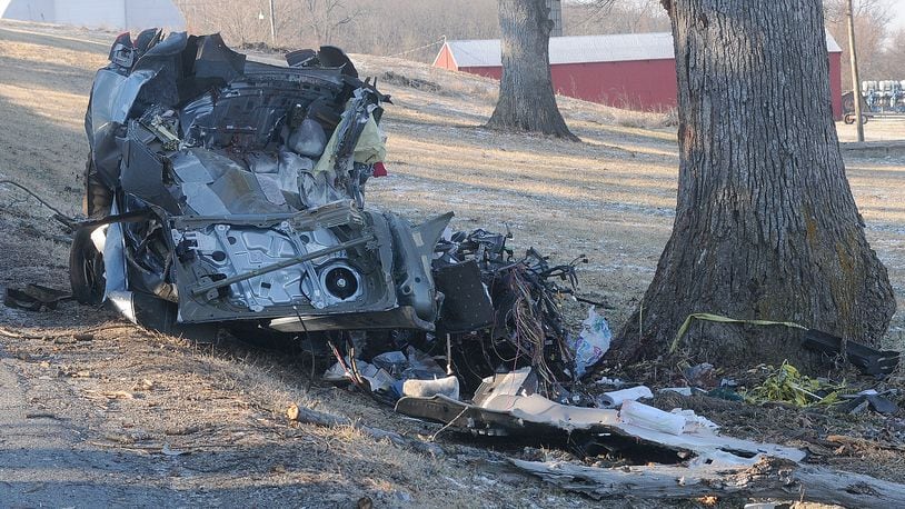 State troopers are investigating a single-car accident that killed three teenagers on Ridge Road in Springfield Twp. on Wednesday morning, March 26, 2014. Troopers said speed may have been a factor in the accident that killed Wesley Culpepper, 15, Daniel Tittle, 17, and Charles Luthe, 16.