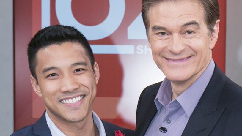 Rod Gerardo, a Wright State medical student, interned with Dr. Oz.