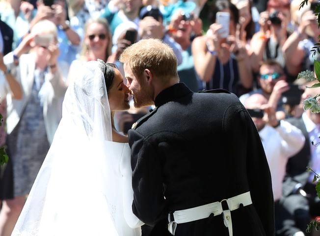 Photos: Prince Harry and Meghan Markle marry at Windsor Castle