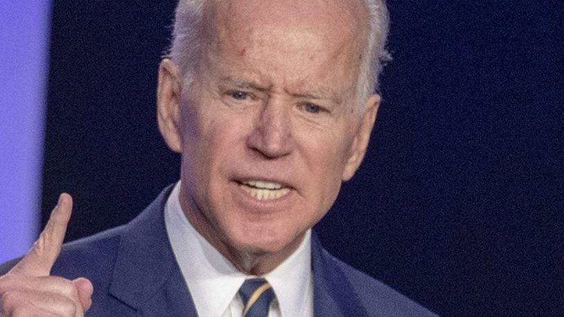 Former Vice President Joe Biden (Photo by Tasos Katopodis/Getty Images)