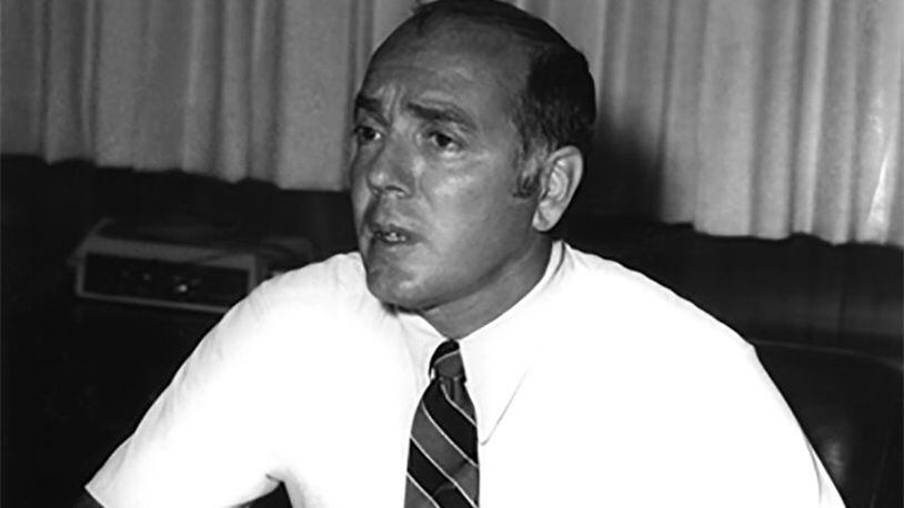 George P. Peterson served as director of the Air Force Research Laboratory’s Materials and Manufacturing Directorate from 1974-1977 and then again from 1980-1985 and was instrumental in the development of advanced composite materials used across the world today. (U.S. Air Force photo)