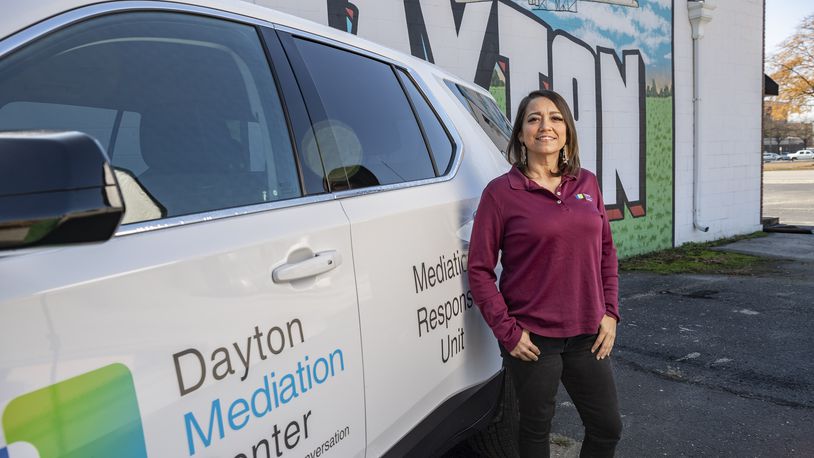Wright State University graduate Raven Cruz Loaiza recently accepted the position of coordinator of Dayton’s Mediation Response Unit. Contributed photo