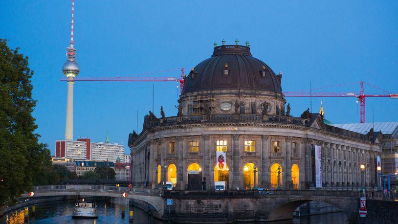 The Bode Museum on the Spree River is one of Berlin’s various landmarks. (Alan Behr/TNS)