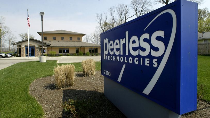 Peerless Technologies, 2300 National Rd., Fairborn, Ohio.
