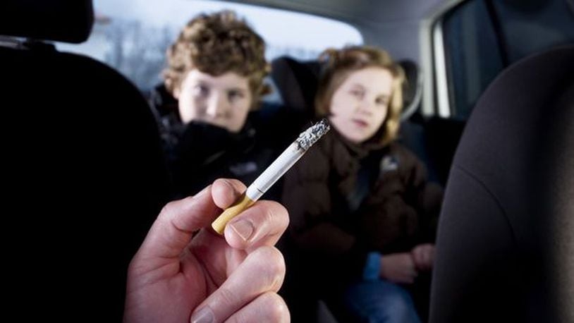 Smoking in the car with your kids could lead to a fine in Ohio.