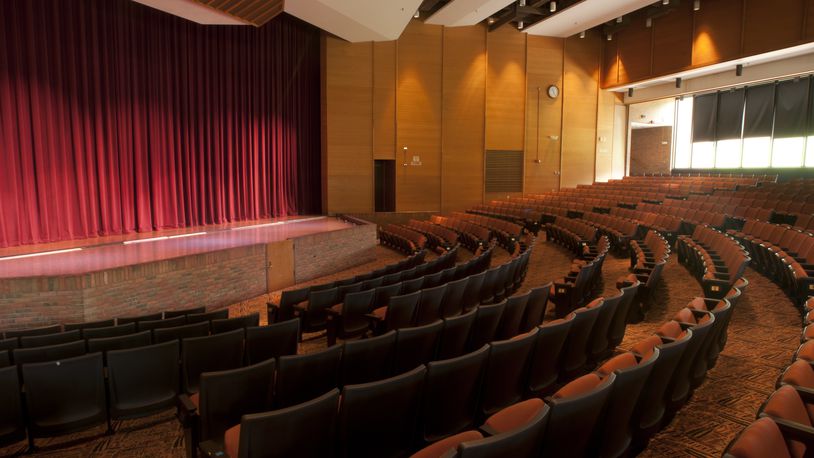 Central State University's Paul Robeson Cultural & Performing Arts Center auditorium