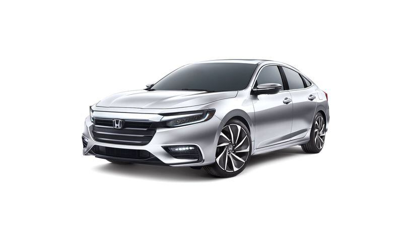 Honda calls the Insight that debuted at the Detroit show a prototype, but the production model due to go on sale in the summer should be virtually identical. Honda photo