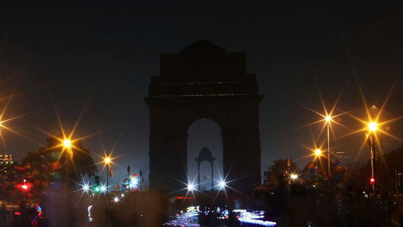 India Gate monument in New Delhi, India. (AP Photo/Oinam Anand)