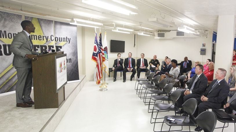 The federal Drug Enforcement Administration announced Thursday the launch of its “360 Degree Strategy” program in Dayton and Montgomery County to curb opioid use and overdoses. CHRIS STEWART / STAFF