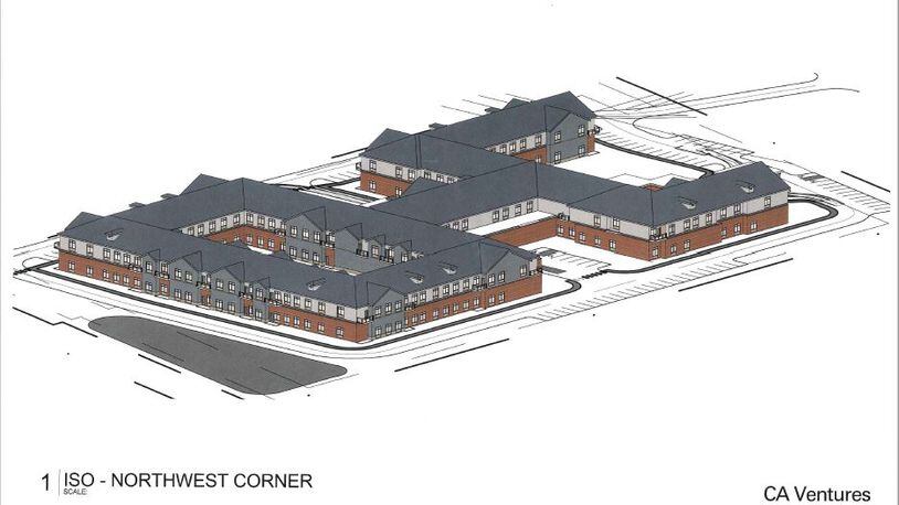 Conceptual birdseye view rendering of the potential residential facility in Washington Twp. CONTRIBUTED.