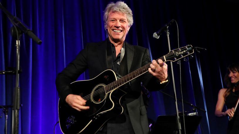 NEW YORK, NY - JUNE 04:  Jon Bon Jovi performs on stage at The Hospital for Special Surgery 35th Tribute Dinner at the American Museum of Natural History on June 4, 2018 in New York City.  (Photo by Astrid Stawiarz/Getty Images for Hospital for Special Surgery)