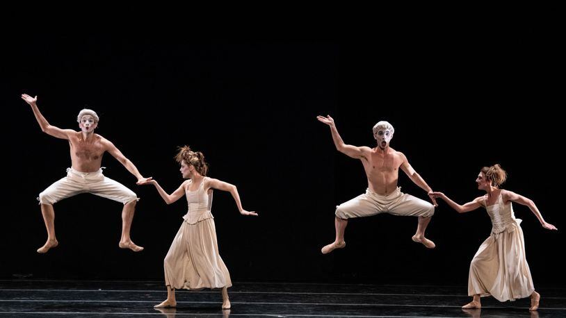 The modern and whimsical work of Jiri Kylian, “Sechs Tanze,” returns to the Dayton Ballet. CONTRIBUTED