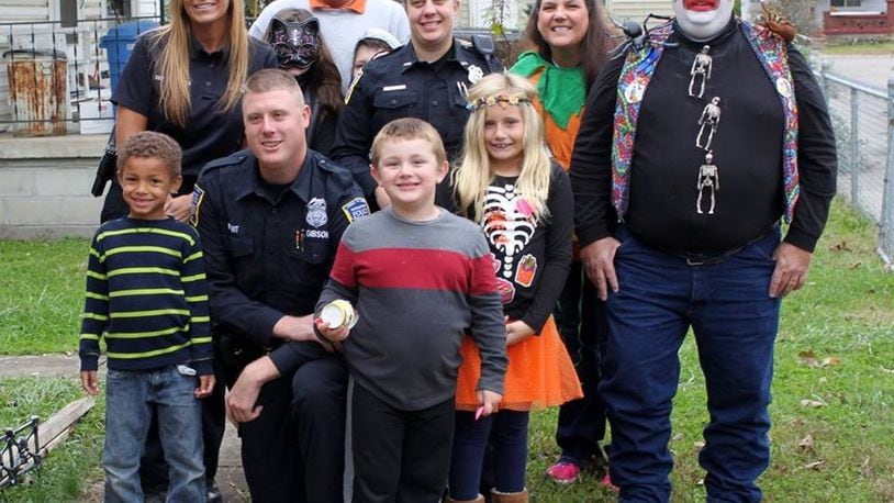 Middletown police officers visited about 30 children with disabilities and those unable to leave their home or hospital last year during Candy with a Cop. This year’s event is set for Oct. 30.