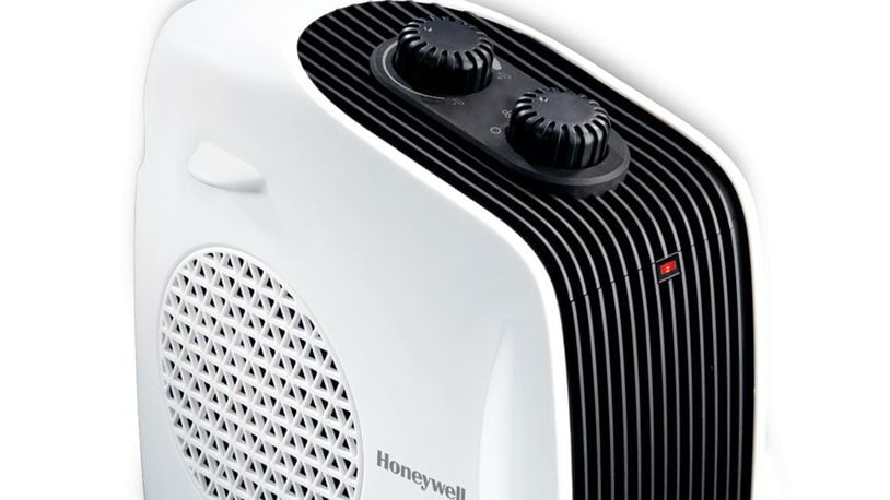 The Honeywell two position heater (model HHF175W, $29.99), with fan-forced wire heating technology is 1500 watt AC powered. (Handout/TNS)