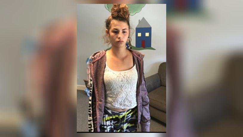 Leandra Thomas, a 15-year-old girl missing out of Anderson Twp., may have been headed to Middletown, according to the Hamilton County Sheriff's Office. Photo courtesy Hamilton County Sheriff's Office